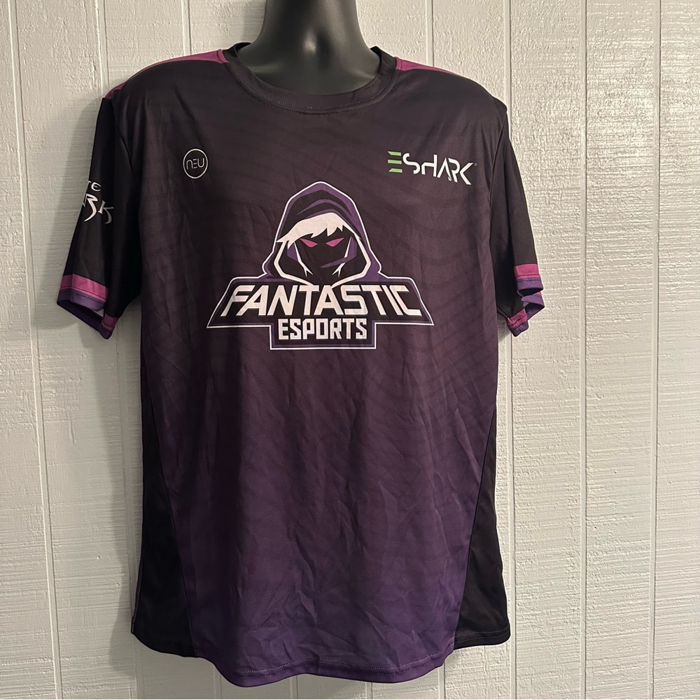 Fantastic Esports White Shark Gaming Only Eshark NEU 2021 Jersey Purple Large